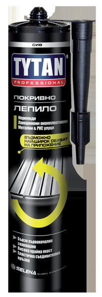 Снимка на Уплътнител Tytan X-treme покривен с фибри прозрачен - 280мл. - Tytan