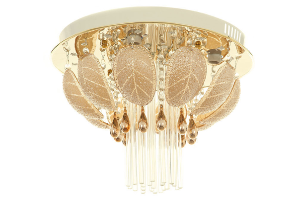 Снимка на Плафониера LED ELN 925/400 GD - 5xE27 - RGB - MP3 - Bluetooth - Ф40