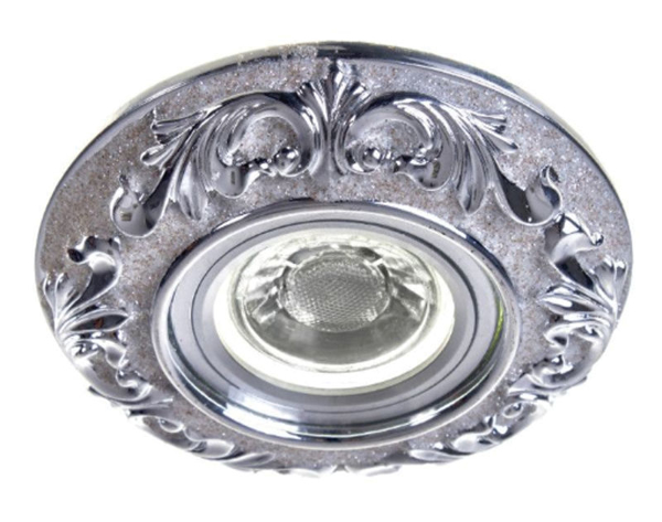 Снимка на Луна за вграждане - Ф115мм - хром - 1х35W - elbulgaria - 1787 CH