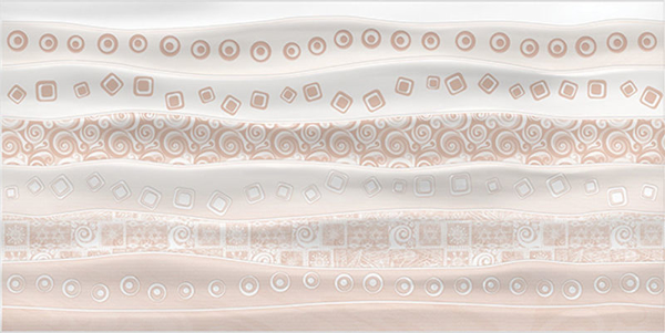 Снимка на Фаянс декорация IJ 30х60 Селин вълни Бежова - 28791