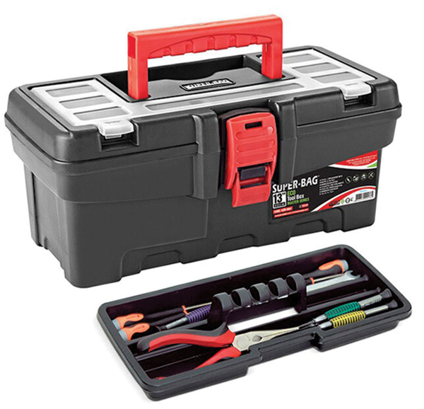 Снимка на Куфар за инструменти 13" с органайзер 32х15,8х13,7cm